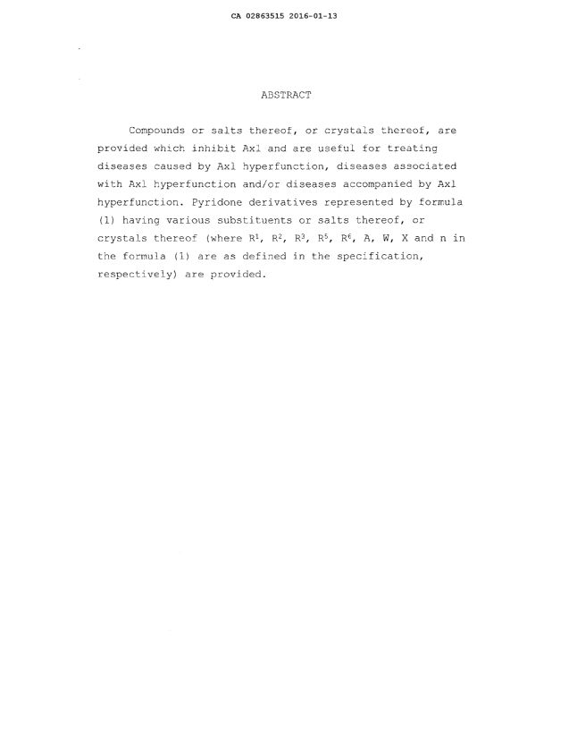 Document de brevet canadien 2863515. Abrégé 20180113. Image 1 de 1