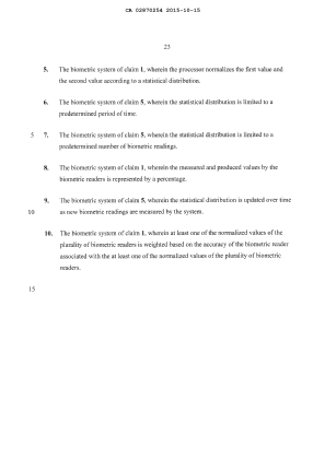Document de brevet canadien 2870254. Revendications 20141215. Image 3 de 3