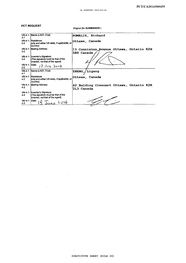 Document de brevet canadien 2885583. PCT 20150318. Image 7 de 7