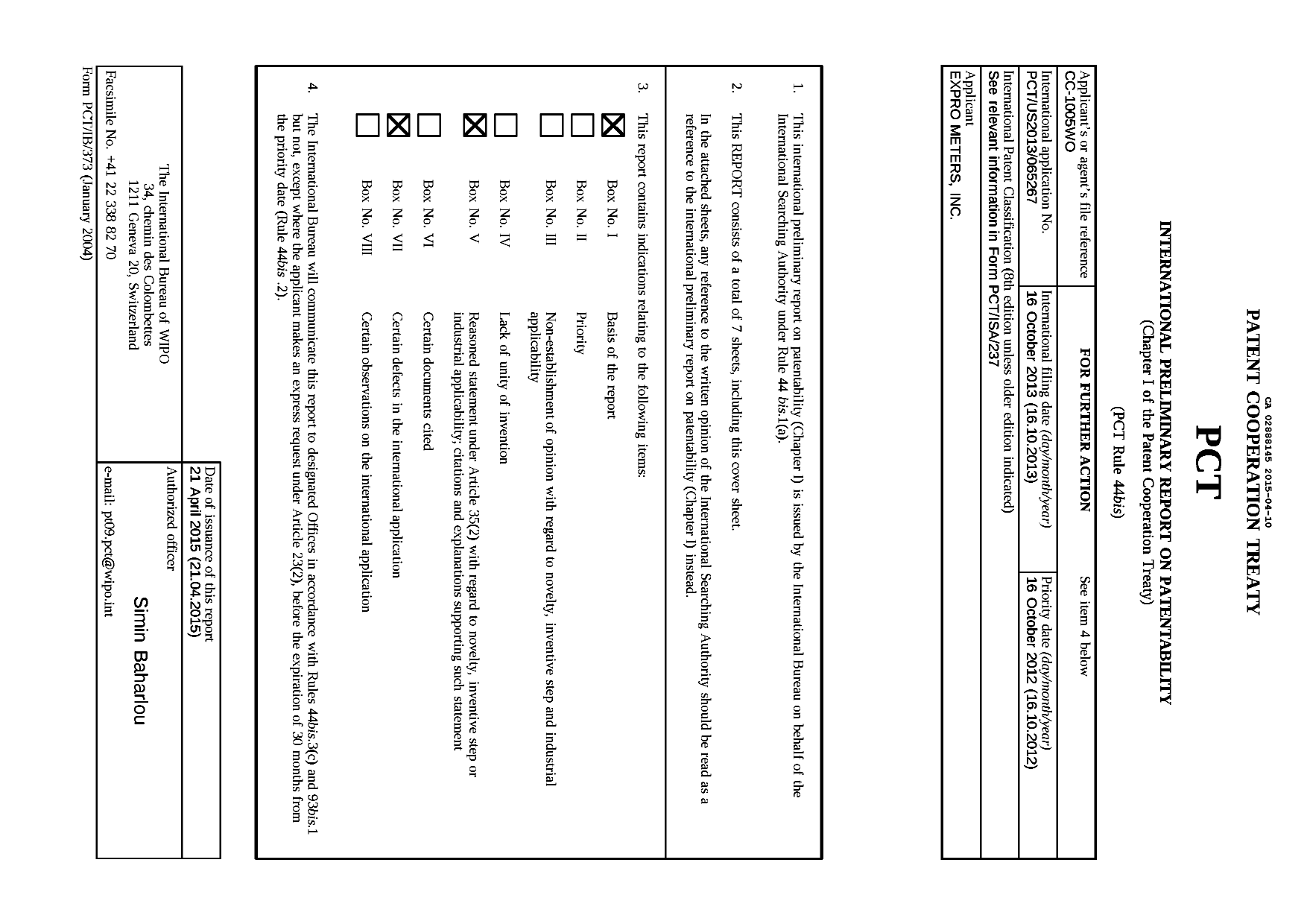 Document de brevet canadien 2888145. PCT 20141210. Image 2 de 11