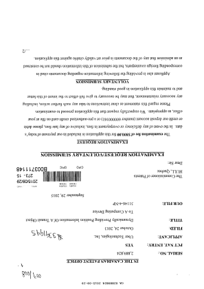 Document de brevet canadien 2889824. Poursuite-Amendment 20141229. Image 1 de 2