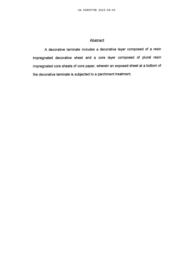 Document de brevet canadien 2893798. Abrégé 20150603. Image 1 de 1