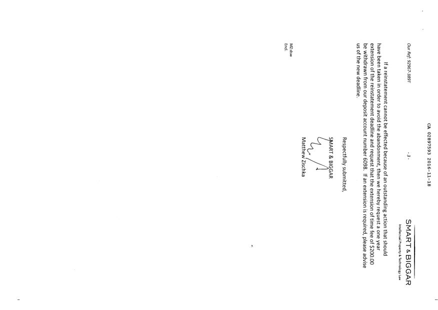 Document de brevet canadien 2897593. Poursuite-Amendment 20151218. Image 3 de 16