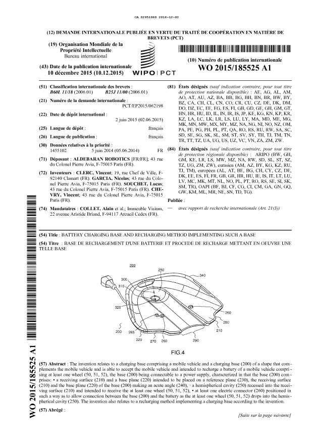 Canadian Patent Document 2951060. Amendment - Abstract 20161202. Image 1 of 2