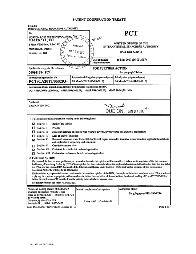 Document de brevet canadien 2975184. ATDB OEA 20170802. Image 1 de 12