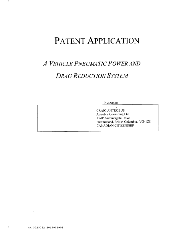 Document de brevet canadien 3023062. Description 20190403. Image 1 de 32