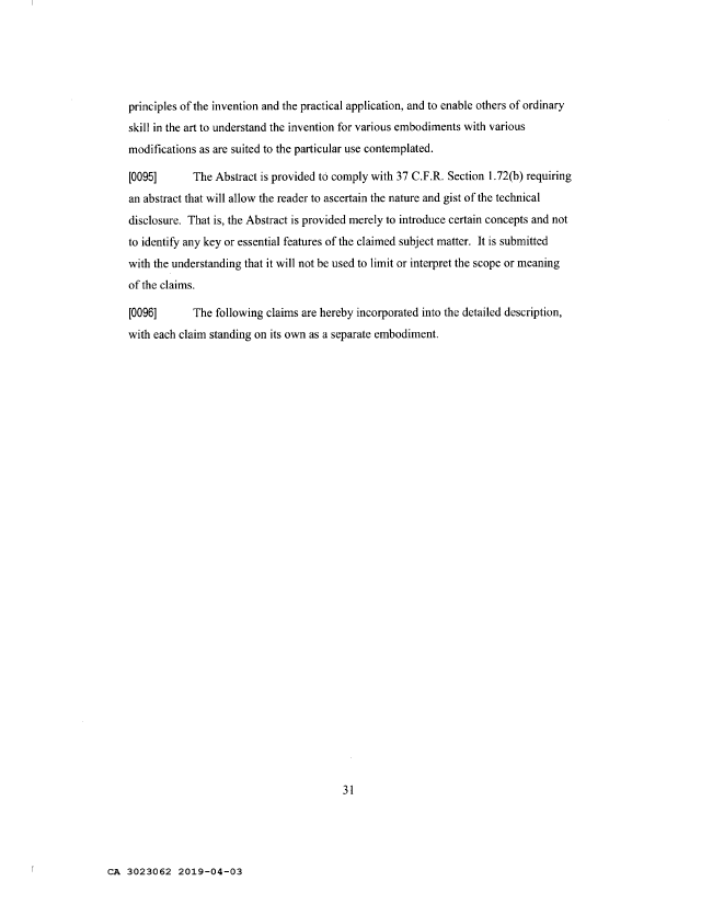 Canadian Patent Document 3023062. Description 20190403. Image 32 of 32