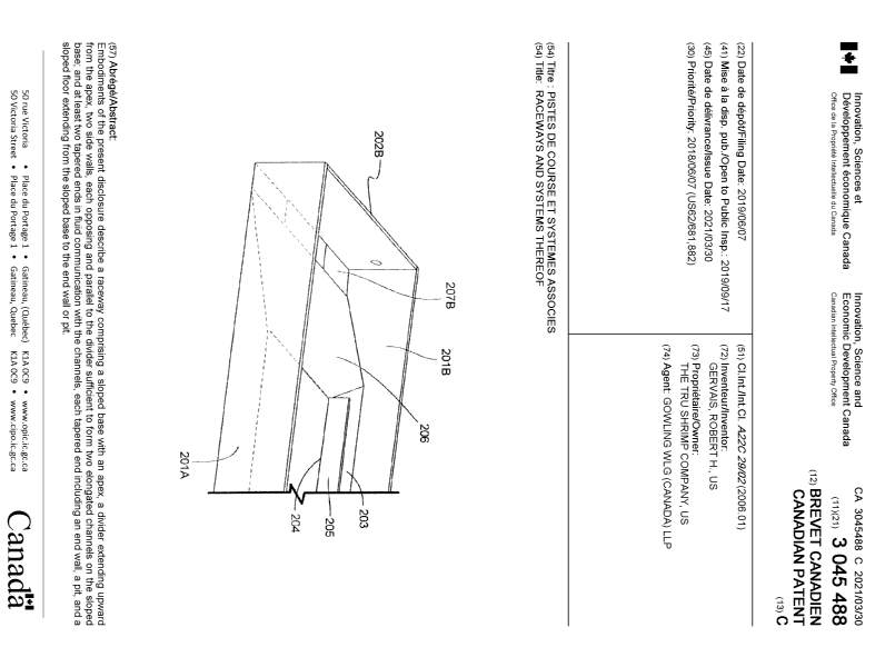 Document de brevet canadien 3045488. Page couverture 20210302. Image 1 de 1