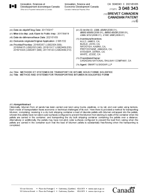Canadian Patent Document 3048343. Cover Page 20201207. Image 1 of 1