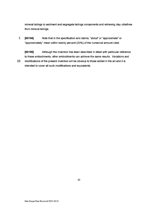 Canadian Patent Document 3167248. Description 20231023. Image 42 of 42
