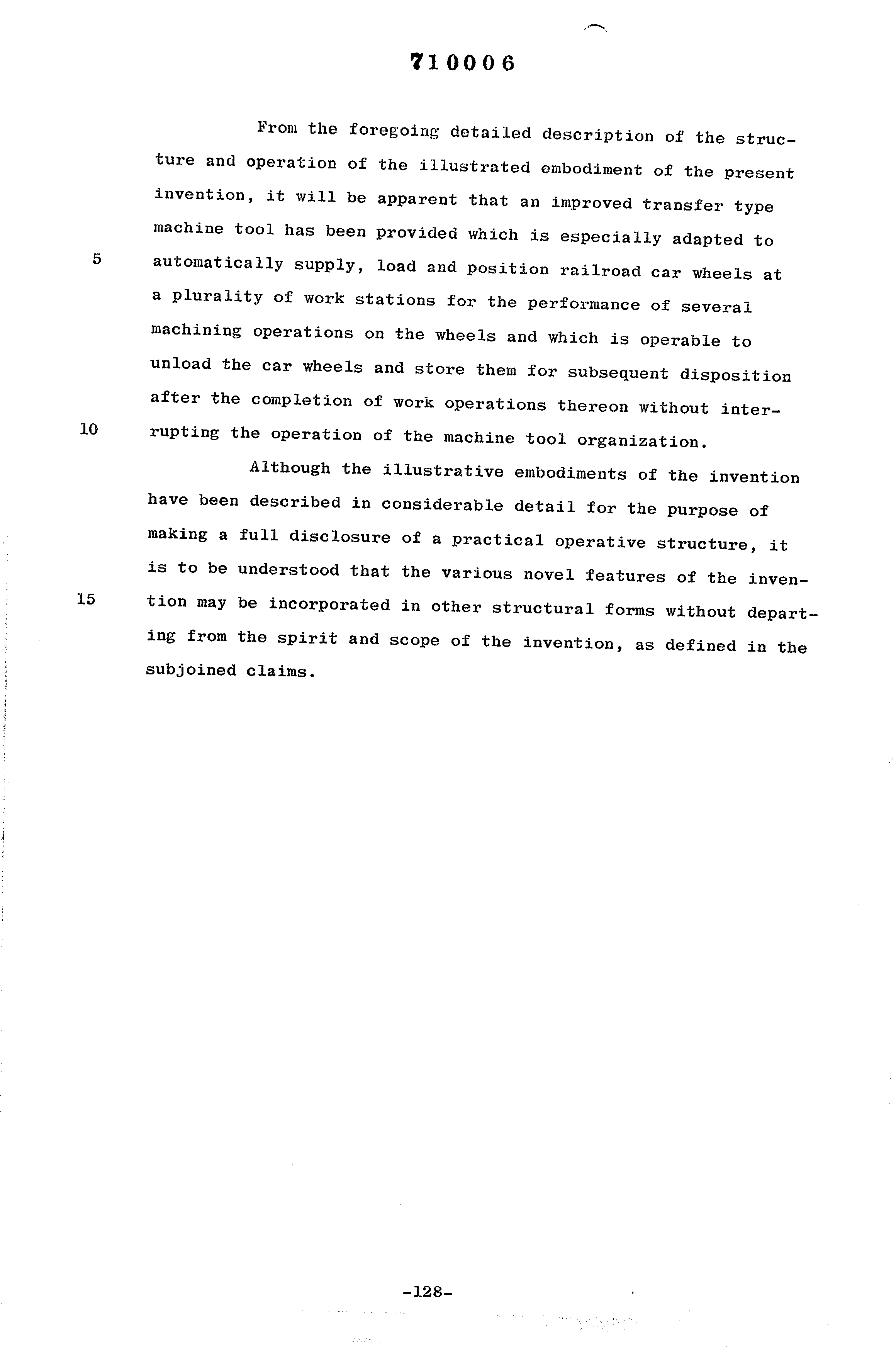 Canadian Patent Document 710006. Description 19931220. Image 128 of 128
