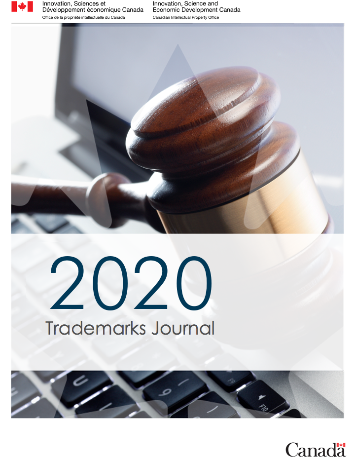 Trademarks Journal Vol. 67 No. 3446